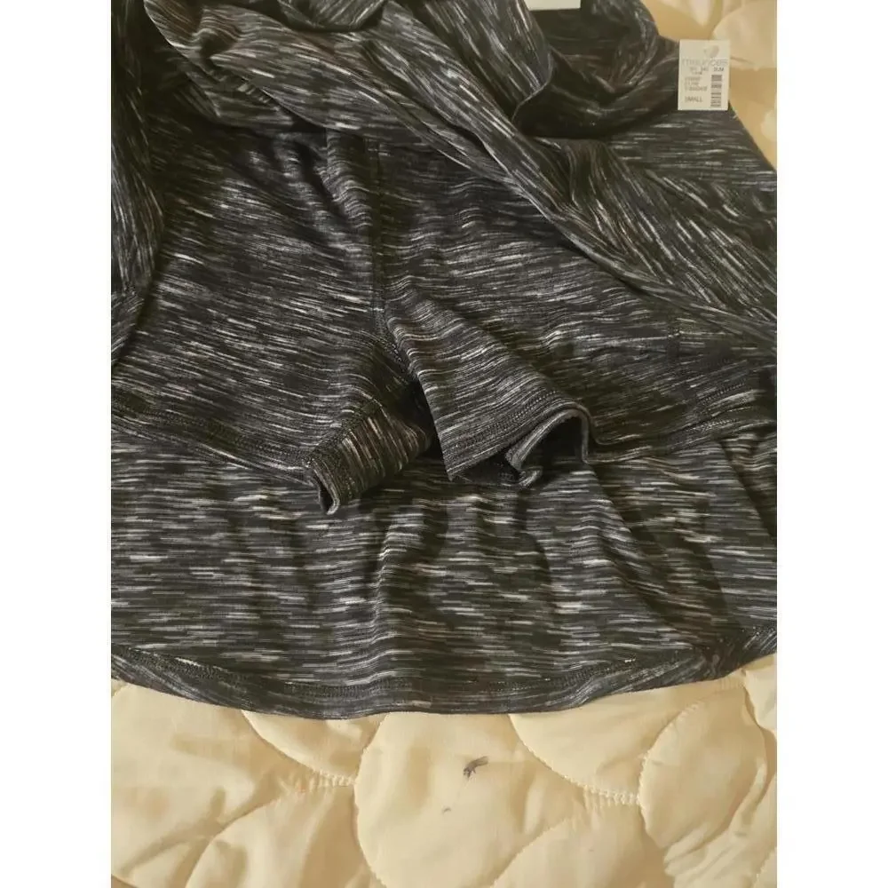Maurices Women's Black and Gray Skort Size S